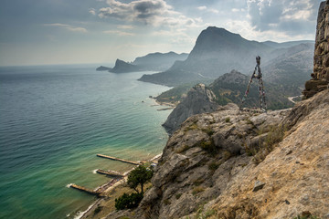 Wall Mural - Mountains and the sea