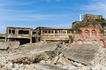 Canvas Print - Gunkanjima in Nagasaki