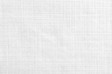 Close Up White Chinese Linen Fabric Texture Background