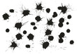 © Kirill - Big set of hand drawn ink blots. Vector.