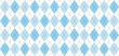 © Alona Khadzhyoglo - Argyle vector pattern. Light blue and white squares with thin black dotted line. Seamless geometric background for men's clothing, wrapping paper. Backdrop for Little Man (baby boy) party invite card