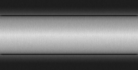 Wall Mural - Dark metal abstract background, brushed surface