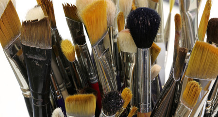 many ruined brushes for sale