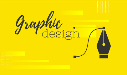 Aufkleber - Graphic design. Pen tool cursor. Vector computer graphics. banner for designer or illustrator. The curve control points.