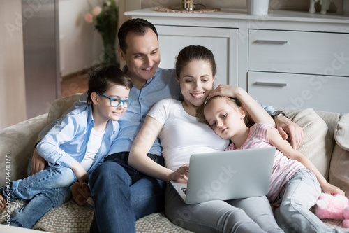 kids on couch