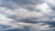 textured blanket of gray stratus rain clouds cloudscape