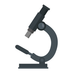 Wall Mural - microscope laboratory isolated icon