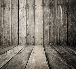 Wall Mural - rustic wooden background