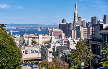 San Francisco skyline, California