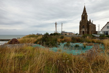 Die Kirche von Dieppe in der Normandie