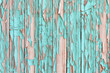 Wooden background with shabby paint.