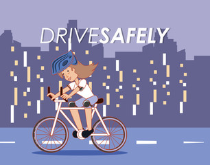 Sticker - drive safely design