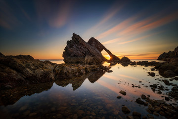 Wall Mural - fiddle rock sunrise