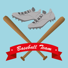 Sticker - baseball sport bats and equipment