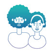 © Grgroup - couple avatar characters icons