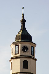 Wall Mural - Clock tower on Kalemegdan