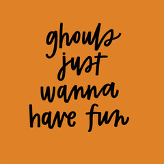 Sticker - Ghouls just wanna have fun