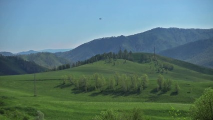 Sticker - Summer landscape of a mountain valley