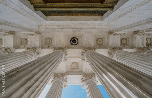 United States Supreme Court Building Located In Washington