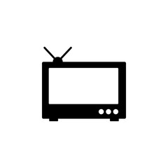 Aufkleber - old TV icon. Element of simple icon. Premium quality graphic design icon. Signs and symbols collection icon for websites, web design, mobile app