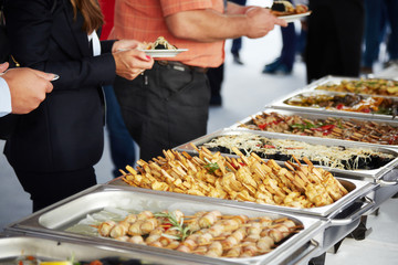 Wall Mural - people at a banquet