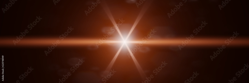 beautiful golden lens flare effect overlay texture with bokeh effect ...