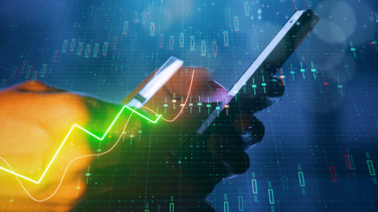Poster - Investment and technology concept