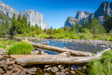 Yosemite National Park In Summer, California, USA