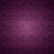 violet, marsala, purple vintage background , royal with classic Baroque pattern, Rococo with darkened edges background(card, invitation, banner). Square format