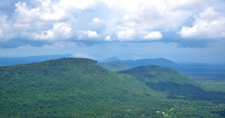  Pha Mo E Dang in Khao Phra Wihan national park,Kantharalak District, Sisaket Province, Thailand