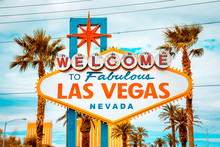 Welcome To Fabulous Las Vegas Sign, Las Vegas Strip, Nevada, USA