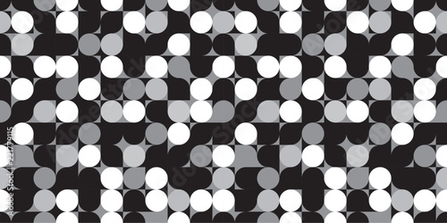 Cuadros en Lienzo Modern background. Seamless pattern.Vector. モダンなパターン