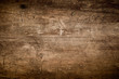 canvas print picture - Dark Brown Wood Texture with Scratches as Background