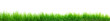 green grass panorama isolated on white