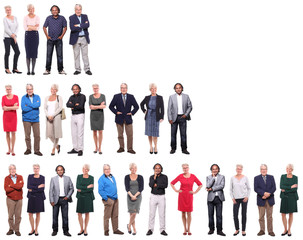 Wall Mural - Group of old people