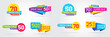 © ckybe - Big Set of Sale Sign Banner Poster ready for Web and Print. Vector.
