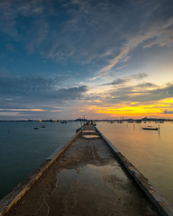  Amazing Sunset at Batam Island Wonderfull Indonesia