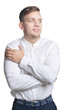 © aletia2011 - Handsome smiling young man on white background