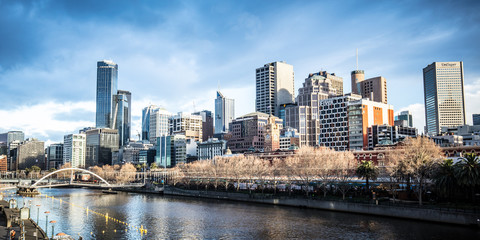 Poster - Melbourne CBD Skyline