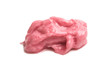 chewing gum pink isolated