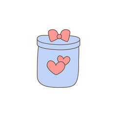 Poster - Gift icon. Element of mother day icon for mobile concept and web apps. Colored Gift icon can be used for web and mobile