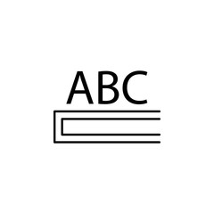 Poster - book icon. Element of education for mobile concept and web apps icon. Thin line icon for website design and development, app development. Premium icon