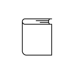 Poster - book icon. Element of education for mobile concept and web apps icon. Thin line icon for website design and development, app development. Premium icon