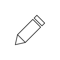 Poster - pen icon. Element of education for mobile concept and web apps icon. Thin line icon for website design and development, app development. Premium icon