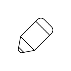Poster - pencil icon. Element of education for mobile concept and web apps icon. Thin line icon for website design and development, app development. Premium icon