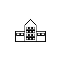 Poster - school icon. Element of education for mobile concept and web apps icon. Thin line icon for website design and development, app development. Premium icon