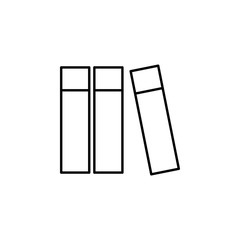 Poster - folders icon. Element of education for mobile concept and web apps icon. Thin line icon for website design and development, app development. Premium icon