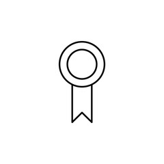 Poster - difference medal icon. Element of education for mobile concept and web apps icon. Thin line icon for website design and development, app development. Premium icon