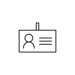 Poster - badge icon. Element of finance for mobile concept and web apps icon. Thin line icon for website design and development, app development. Premium icon