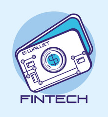 Sticker - wallet money fintech icon